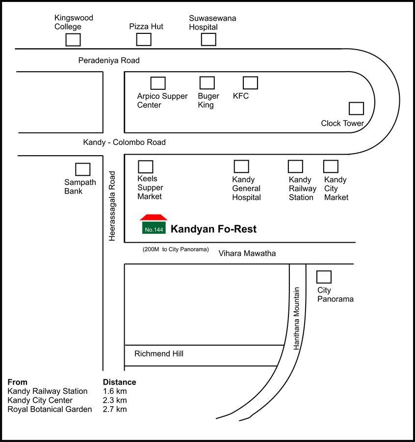 Kandyan Fo Rest Exteriör bild